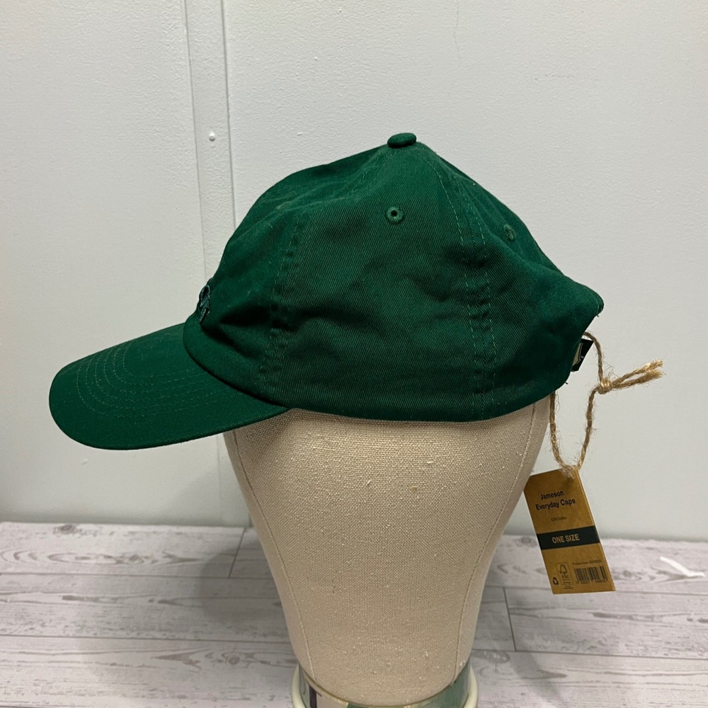 Jameson Irish Whiskey Everyday Cap Green Cotton Embroidered Hat NWT - Picture 2 of 10